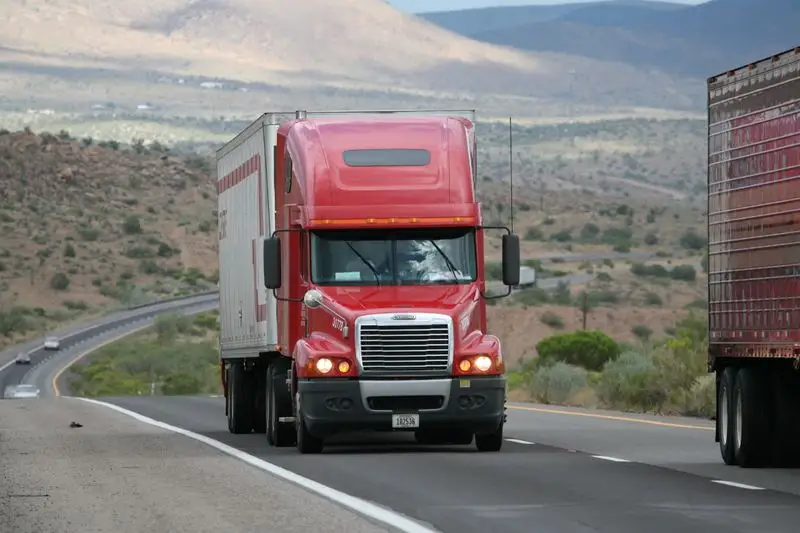 Semi truck representing Cargo Jet asset services